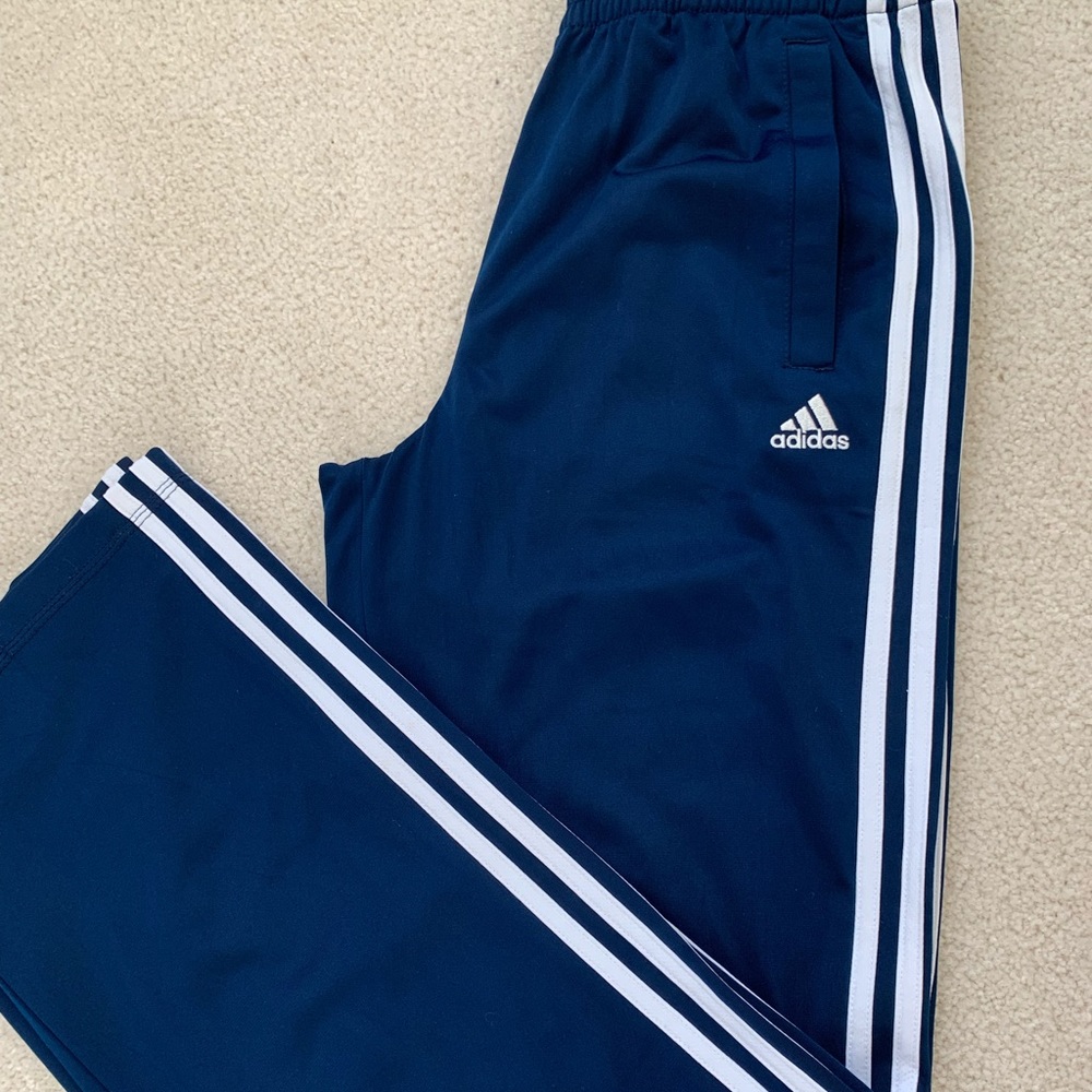 ADIDAS blue sweatpants